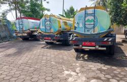 Truk Tangki PDAM Tirta Mukti Nunggak Pajak Hingga Dua Tahun