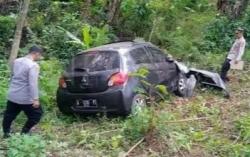 Pegawai Bapenda Lebak Jadi Korban Laka Tunggal di Tanjakan Curahem