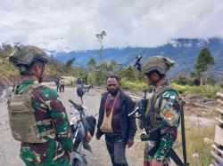 Satgas Habema Tangkap 1 Anggota OPM di Titigi Intan Jaya Papua Tengah