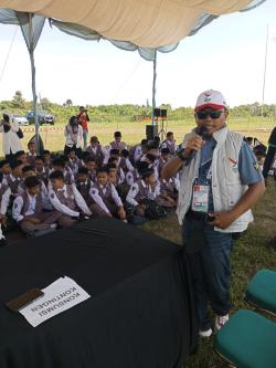 Lagi, Ratusan Pelajar Padati Venue Terbang Layang