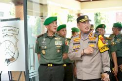 Kunjungan Pangdam V/Brawijaya ke Polresta Banyuwangi, Perkuat Sinergi TNI-Polri Jelang Pilkada 2024