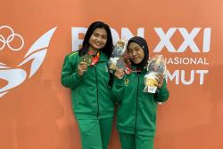 Keren! Dua Atlet Muaythai Gresik, Hantarkan Jatim juara umum Cabor Muaythai PON XXI 2024