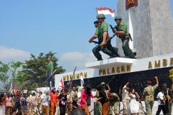 Drama Kolosal Pertempuran Ambarawa Warnai Perayaan Puncak HUT ke-65 Pepabri