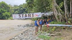 Debit Air Tinggi, Pertandingan Arung Jeram di Agara Ditunda Sementara