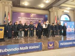 Nasdem Lantik Pengurus DPD Sekaligus Deklarasikan Dukungan Calon Pilkada