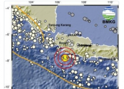 Gempa 5,3 Magnitudo Guncang Sukabumi Hari Ini, BMKG: Waspadai Potensi Susulan