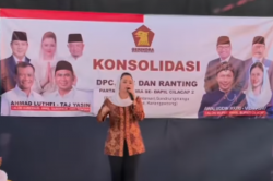 Konsolidasi Partai Gerindra di Kabupaten Cilacap Dapil 2, Novita Wijayanti: Siap Menangkan Awaluddin