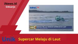 Seru! Naik Supercar di Laut, Bikin Ketagihan