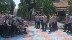 Polres Subang Gelar Latihan Pengendalian Massa dalam Rangka Ops Mantap Praja 2024