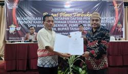 KPU Toraja Utara Tetapkan 181.033 DPT Pilkada Serentak 2024