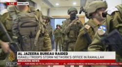 Kantor Berita Al Jazeera di Ramallah Tepi Barat Diserbu Israel