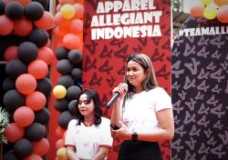 Pevoli Cantik Maya Indri, Perpanjang Kontrak sebagai Brand Ambassador Apparel Allegiant Indonesia