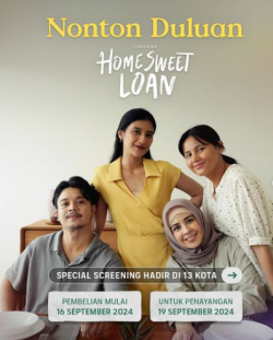 Jadwal Tayang Home Sweet Loan di Bioskop Cirebon Hari Ini, Minggu, 29 September