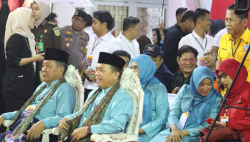 Ratu Munawarah Dampingi Haris - Sani Cabut Nomor Urut Pilgub Jambi 2024