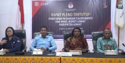 Dua Pasangan Calon Bupati Resmi Bertarung di Pilkada Asmat