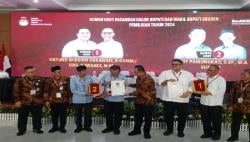 Pilkada Sragen 2024: Pasangan Bowo-Suwardi Nomor Urut 1, Sigit-Suroto Nomor Urut 2