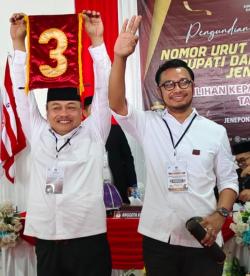 Raih Nomor Urut 3, Ketua Tim Pemenangan Sarif-Qalby Optimis Menang