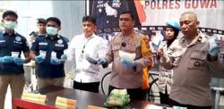 Polisi Ungkap Peredaran 1,2 Kg Sabu Siap Edar di Gowa, Seorang Pelaku Asal Riau Diamankan