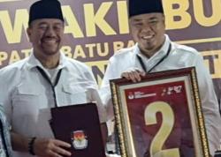 Cabut Nomor di KPU, Bahar - Syafrizal Dapat Nomor 2  Lambang Keberuntungan