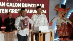 KPU Gresik Tetapkan Nomor Urut 1 untuk Pasangan Calon Bupati Fandi Akhmad Yani – dr. Ashluchul Alif