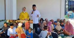 Bersama 400 Anak Yatim H Janmat Sembiring Doakan Prabowo Subianto Sehat Pimpin Indonesia