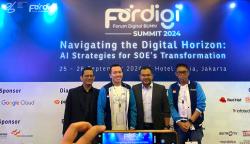 Kementerian BUMN Mengumumkan Fordigi Summit 2024 Navigating The Digital Horizon - AI Strategis