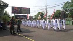 Ratusan Pelajar se-Pasuruan Ikuti Lomba PBB di Kodim 0819 Pasuruan