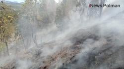 Kebakaran Hebat di Binuang, 90 Are Lahan Terbakar—Polsek Binuang Gerak Cepat Lakukan Penanganan!