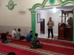 Polsek Dumai Timur Laksanakan Cooling System Berupa Sosialisasi di Masjid