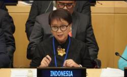 Menteri Retno Marsudi Serukan Pengakuan Palestina di Tengah Protes Walk Out di PBB