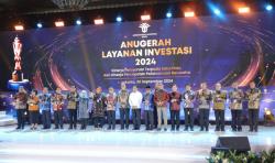 Kemhan RI Raih Terbaik Pertama Pada Penghargaan Anugerah Layanan Investasi 2024