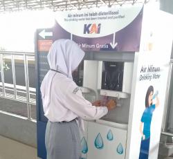 Inovasi Berkelanjutan, Daop 5 Purwokerto Hadirkan Water Station di Stasiun Kroya