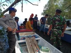 Diduga Gunakan Bahan Terlarang Menangkap Ikan, 5 Nelayan Asal Mamuju Tengah Diamankan