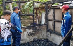 Dapur Rumah Warga di Pamarican Ciamis Hangus Terbakar Gara-Gara Lupa Matikan Tungku