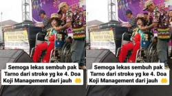 Pak Tarno Hidup Prihatin, Kena Stroke hingga Sulap dari Kursi Roda