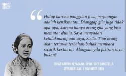 Membaca Surat Kartini...