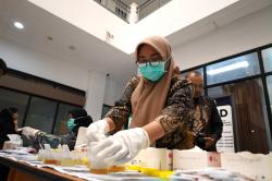 BKPSDMD Cimahi Lakukan Tes Urine pada 240 Orang Staf Dinas Lingkungan dan RSUD Cibabat