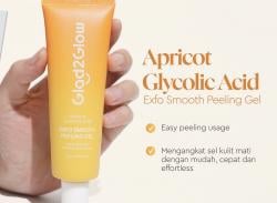 Review: Peeling Gel Glad2Glow Apricot Glycolic Acid Exfo Smooth Peeling Gel