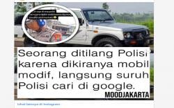 Viral! Polantas Tilang Mobil karena Dikira Mobil Modif, Pengemudi Minta Polisi Cari di Google