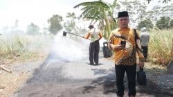 Proyek Sempat Terhenti Karena Covid 19, Pembangunan Jalan Desa Tigasan Kulon Probolinggo Rampung