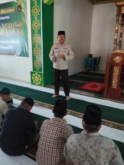 Polsek Adakan Kegiatan Dalam Bentuk Edukasi di Masjid Al-Mukminin