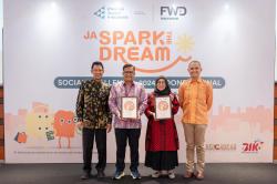 FWD Insurance dan PJI gelar JA SparktheDream Social Challenge  untuk semarakkan Bulan Inklusi Keuang