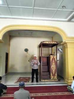 Kanit Samapta Polsek Pimpin Langsung Kegiatan Dalam Bentuk Edukasi di Masjid