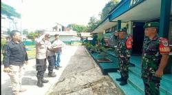 Momen HUT TNI ke 79, Polsek Cibinong Cianjur Sambangi Koramil 0608/16