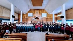 Hotumese Choir Universitas Pattimura Tampil di Pesparawi Mahasiswa Nasional XVIII 