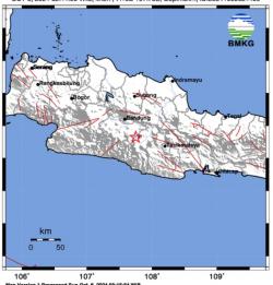 Gempa Hari Ini Minggu, 6 Oktober di Garut Berkekuatan 2,7 Magnitudo, Ini Kata BMKG