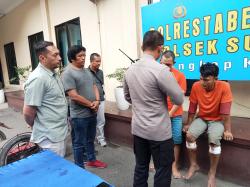 Polsek Sunggal Tembak Komplotan Becak Hantu Specialis Perampok di Desa Helvetia