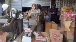 Ratusan Ribu Batang Rokok Ilegal Disita Petugas Gabungan di Kabupaten Tasikmalaya