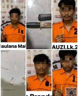 4 Pemuda Diringkus Polisi Saat Pesta Sabu