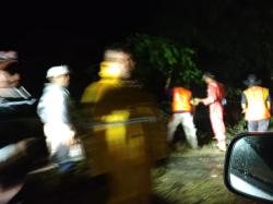 Jalur Lintas Bireuen - Takengon Terjadi Longsor Tebing, Material Tutupi Badan Jalan